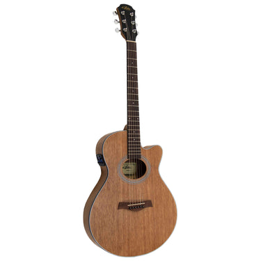 Guitarra Electroacustica Aria Mahogany, Fet-m1 N